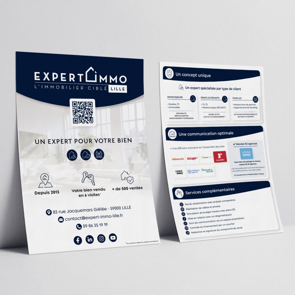 Brochure agence immobilière